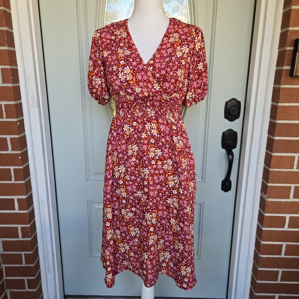 Draper James Faux Wrap Dress